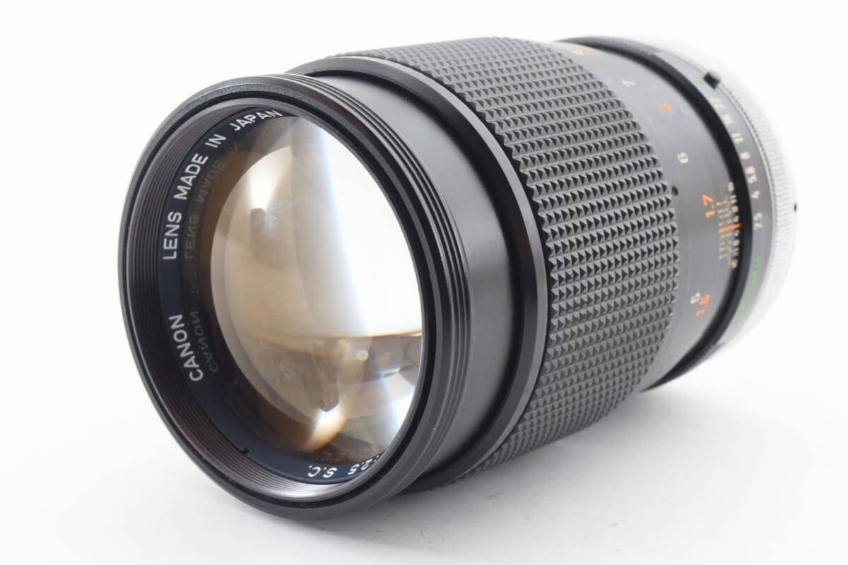 #1304★実用品★キャノン Canon FD 135mm F2.5 S.C SC 単焦点レンズ マニュアルレンズ★_画像1