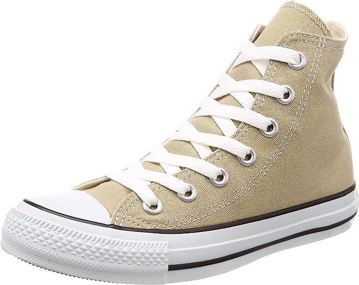 新品未使用品 コンバース CONVERSE スニーカー キャンバス オールスター カラーズ ハイカット ベージュ 定番 26.5cm シューズ_画像5