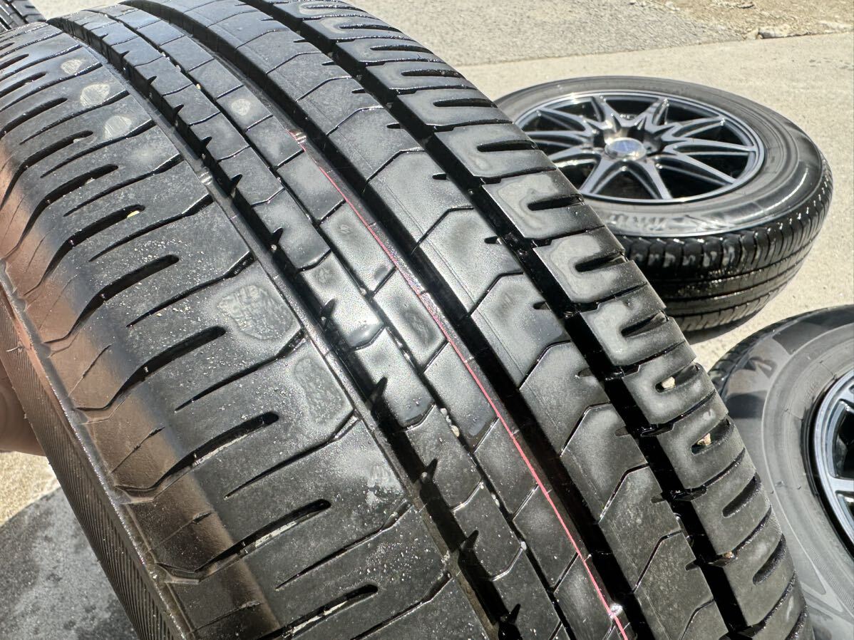 195/65R15 エンケイ プリウス50 PCD100 5穴 6.5J+40 ブリジストン エコピア 売り切りの画像5