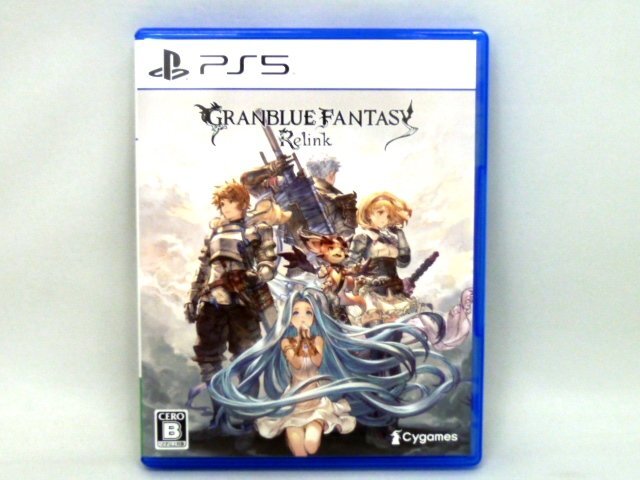 N【大関質店】 中古 PS5ソフト GRANBLUE FANTASY Relink グランブルーファンタジー リリンクの画像1