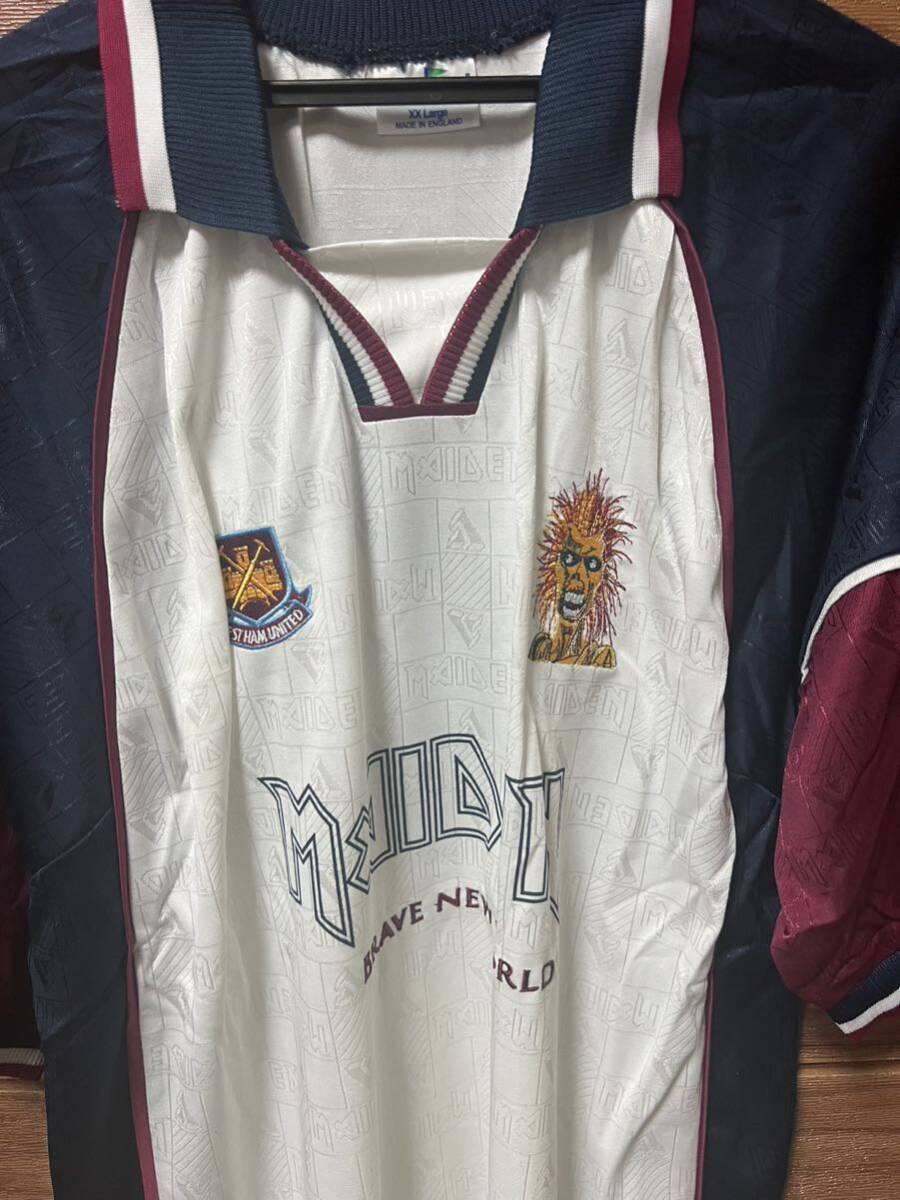 Westham iron maiden 希少サイズ 2XL ウエストハム プレミアリーグ_画像2