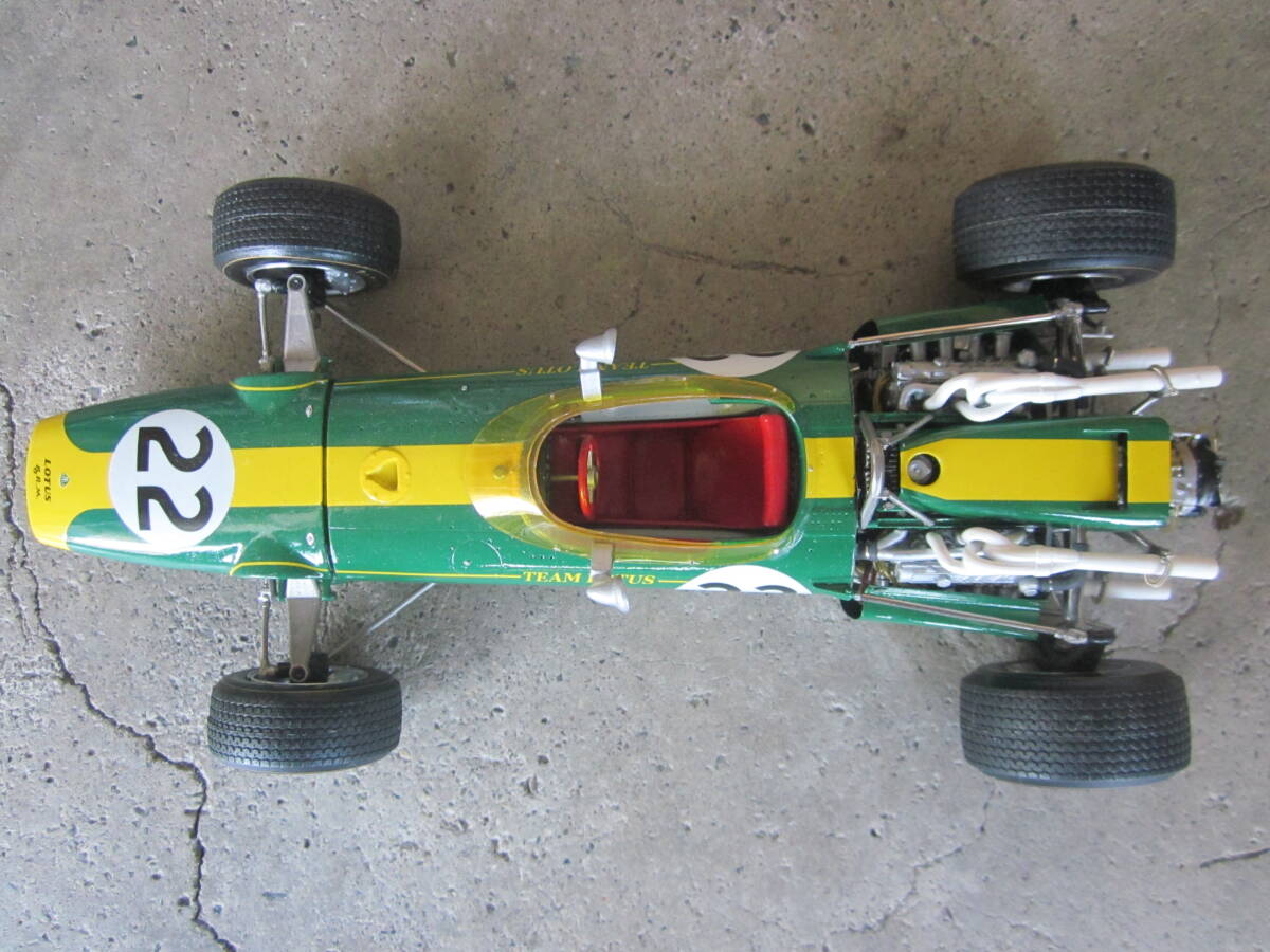 モデルファクトリーヒロ☆1/20 ロータス 43 BRM 1966 #22 J・クラーク☆塗装済完成品 - フォーミュラ モデルファクトリーヒロ☆1/20 ロータス 43 BRM 1966 #22 J・クラーク☆塗装済完成品 - フォーミュラ
