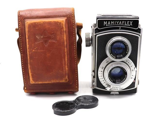 MAMIYAFLEX マミヤ 二眼レフ フィルムカメラ SEKOR 1：3.5 F＝7.5㎝ 1：3.5 F＝7.5㎝ レンズ ケース付の画像1