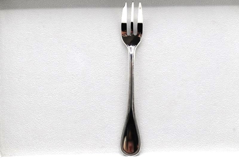 Christofle Chris to full cutlery pearl spoon 4ps.@ Fork 1 pcs Western-style tableware silver plate total 5ps.