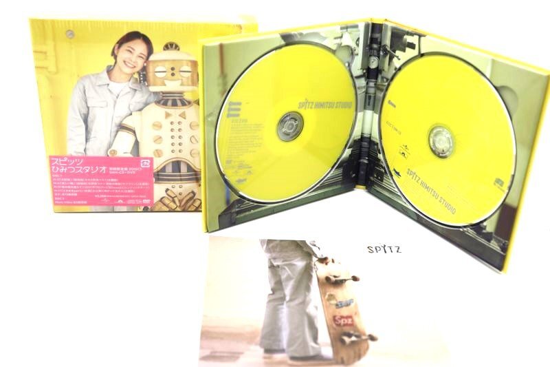 SPITZ スピッツ ひみつスタジオ 初回限定盤 2DISCS SHM-CD＋DVD UPCH-7648の画像2