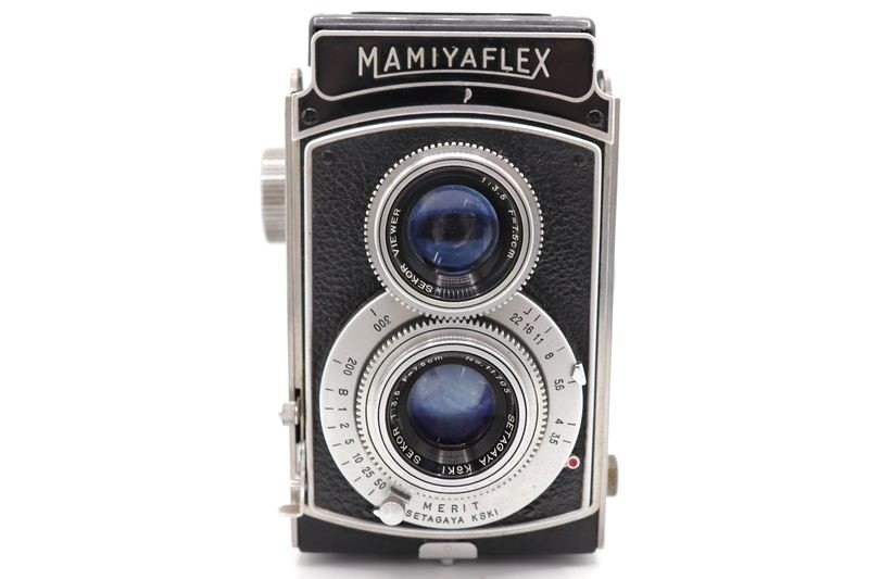 MAMIYAFLEX マミヤ 二眼レフ フィルムカメラ SEKOR 1：3.5 F＝7.5㎝ 1：3.5 F＝7.5㎝ レンズ ケース付の画像2