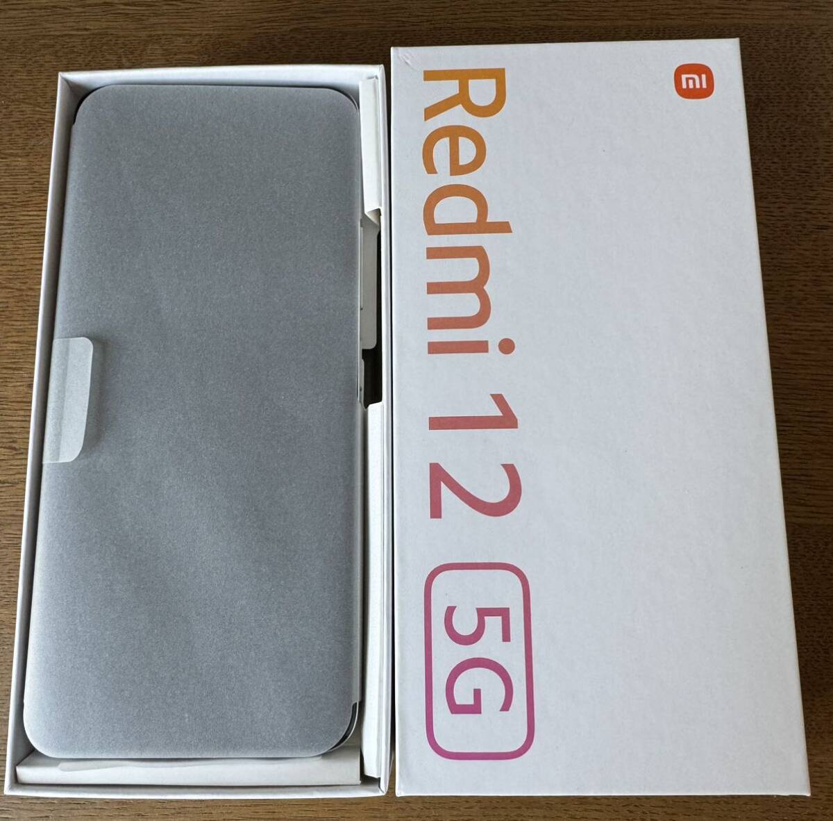 Xiomi Redmi12 5G 128GB 4GB【XIG03 】ポーラーシルバー_画像1