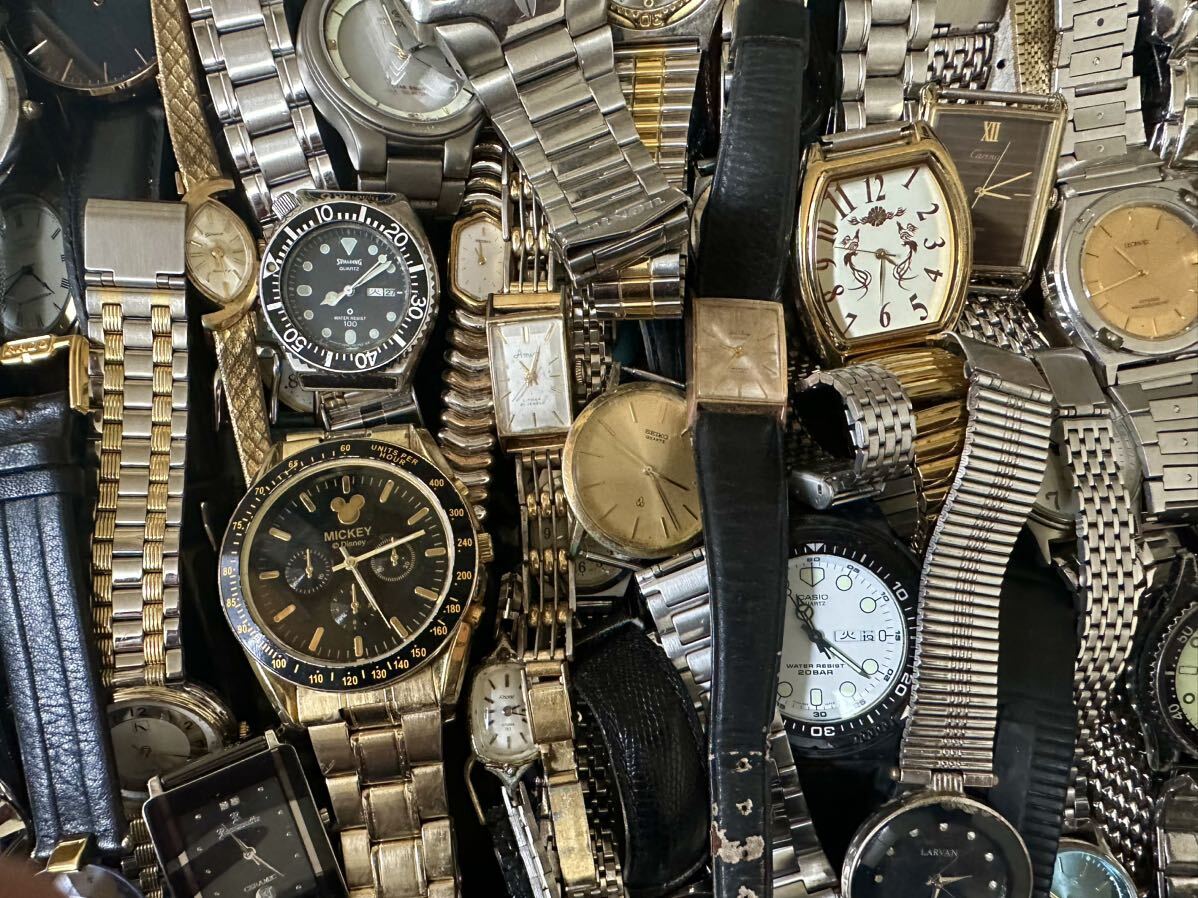 約500点 セイコー・シチズン・カシオ 海外ブランド他 SEIKO・CITIZEN・CASIO 大量腕時計 まとめ売り ジャンク 2