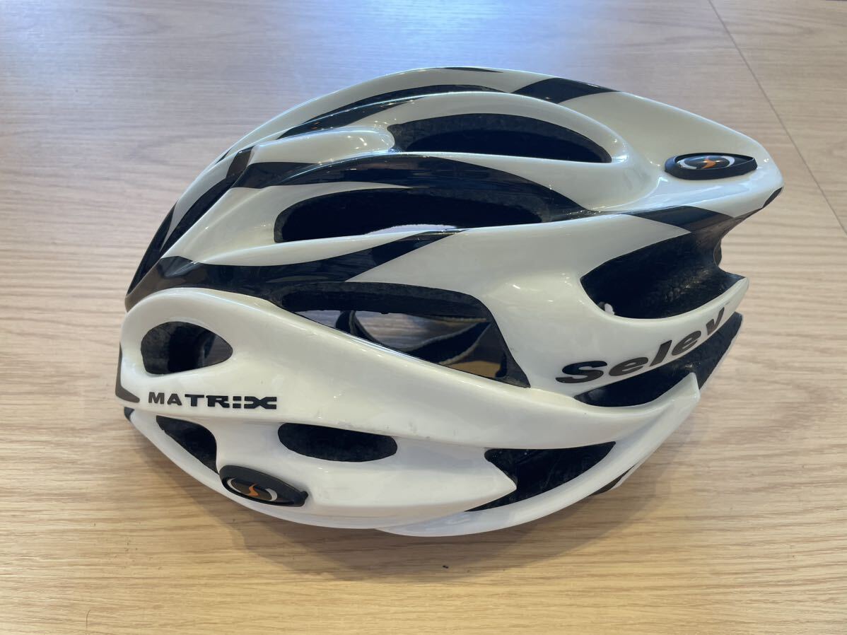 ■中古■Selev セレブ MATRX マトリックス JCF サイクルヘルメット 自転車ヘルメット ロードバイク パーツ アクセサリー P0572の画像4