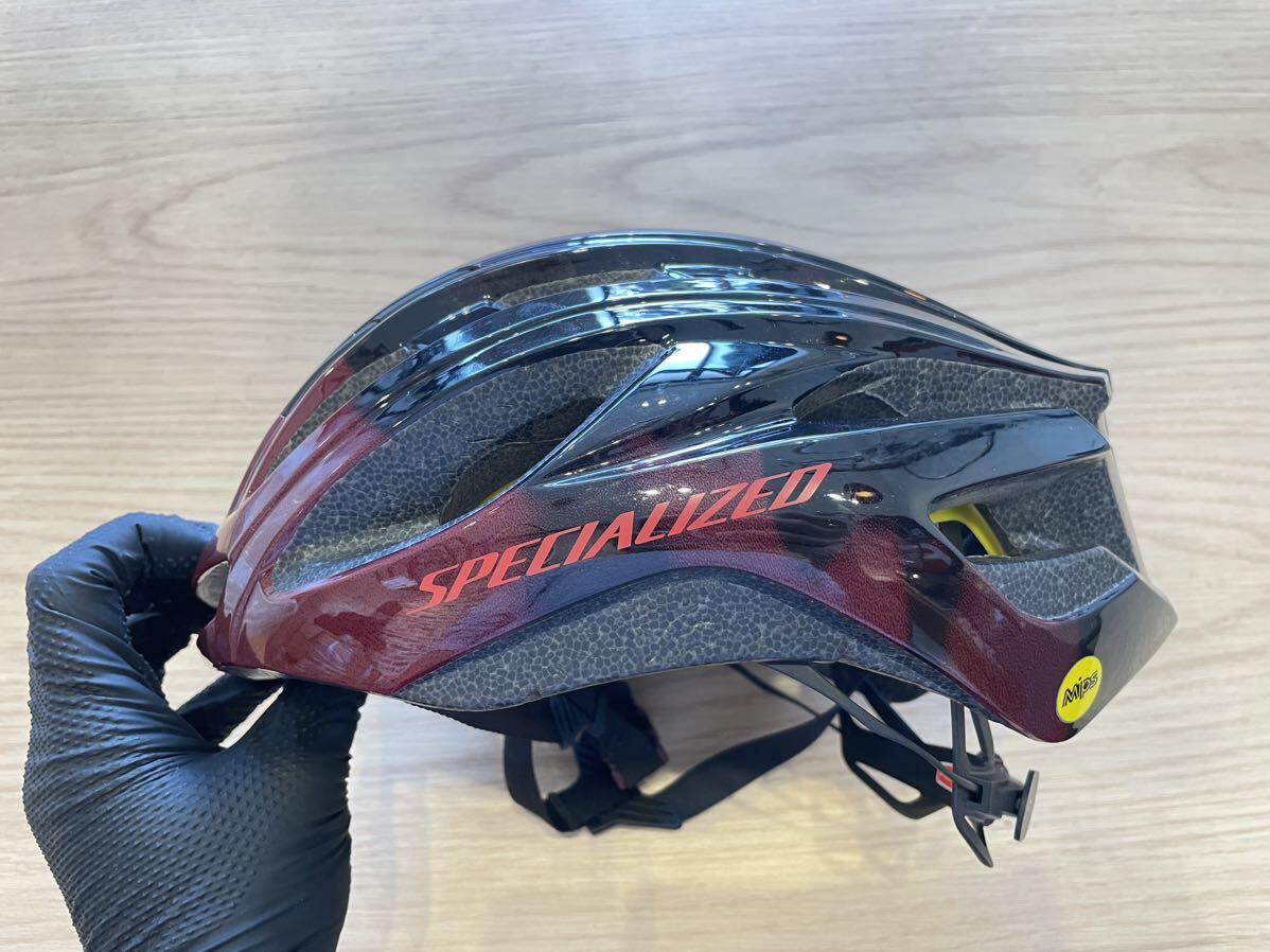 ■超美品■SPECIALIZED スペシャライズド PROPERO3 300g 55-59cm Mサイズ Mips 2021年モデル JCF サイクルヘルメット P0354の画像5