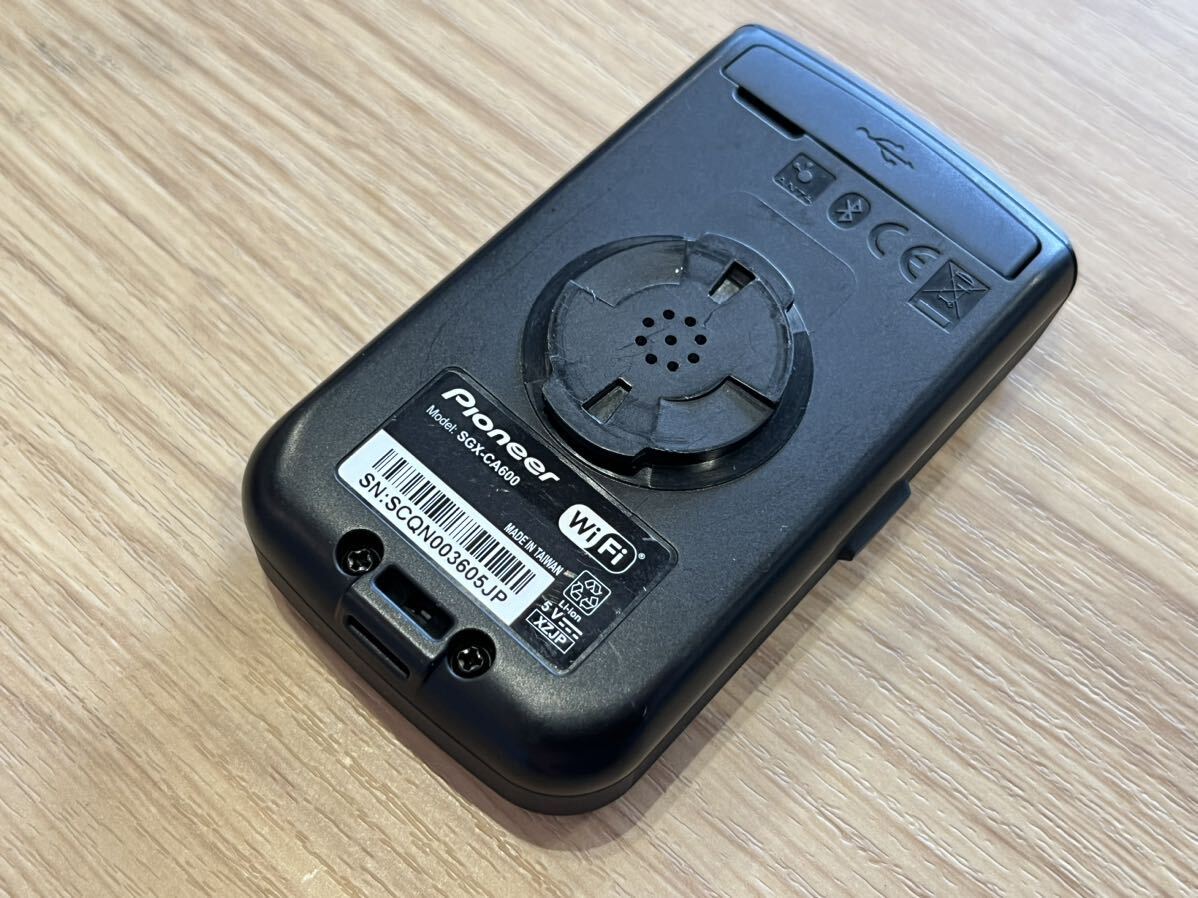 ■ほぼ未使用■Pioneer パイオニア SGX-CA600 GPS サイクルコンピューター サイコン USB充電式 ロードバイク パーツ アクセサリー P0628の画像7