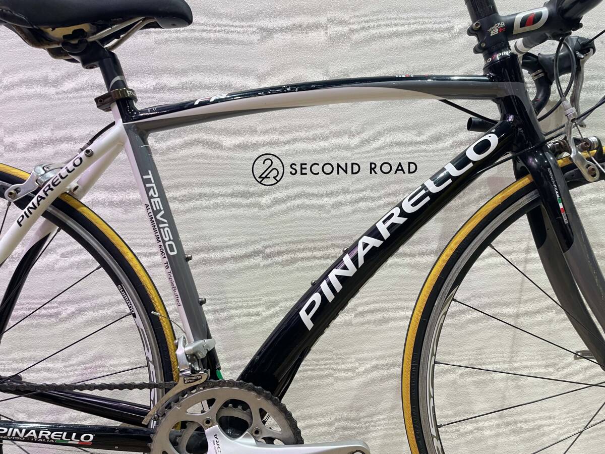 ■中古・現状品■PINARELLO ピナレロ Treviso トレビソ 2011頃 SHIMANO SORA 2×8s ロードバイク 完成車 直接引取可の画像4