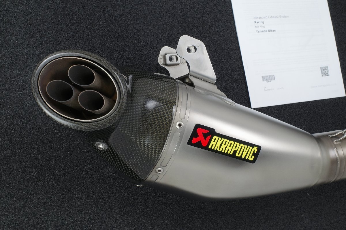 NIKEN Akrapovic アクラポビッチ Racing Line 3-1 マフラー_画像2