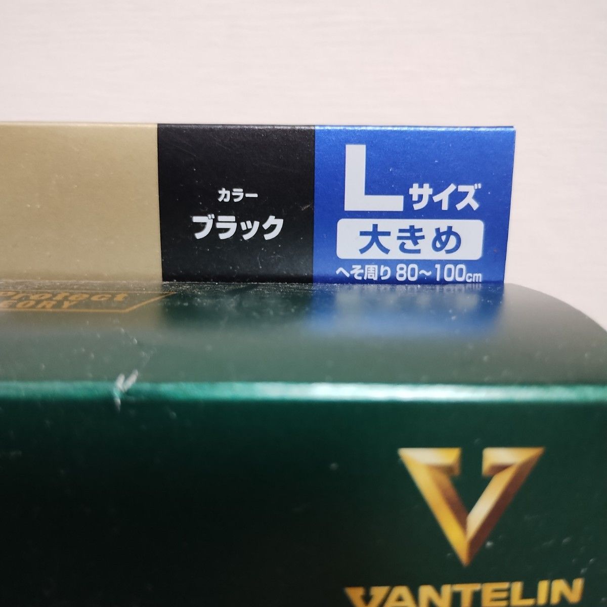 バンテリンコーワサポーター 腰用 しっかり加圧タイプ 男女兼用 大きめLサイズ （ブラック） 1枚 × 1個