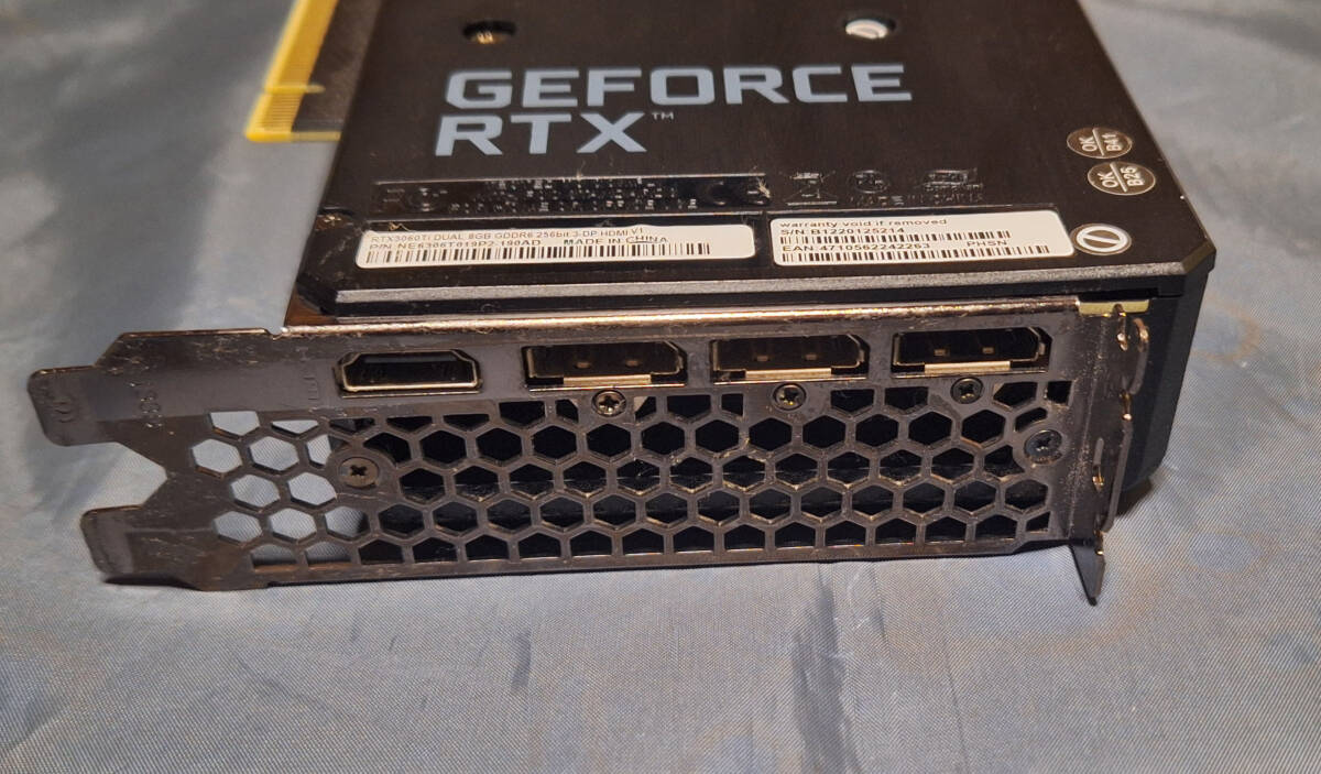 NVIDIA GeForce RTX3060Tiの画像3