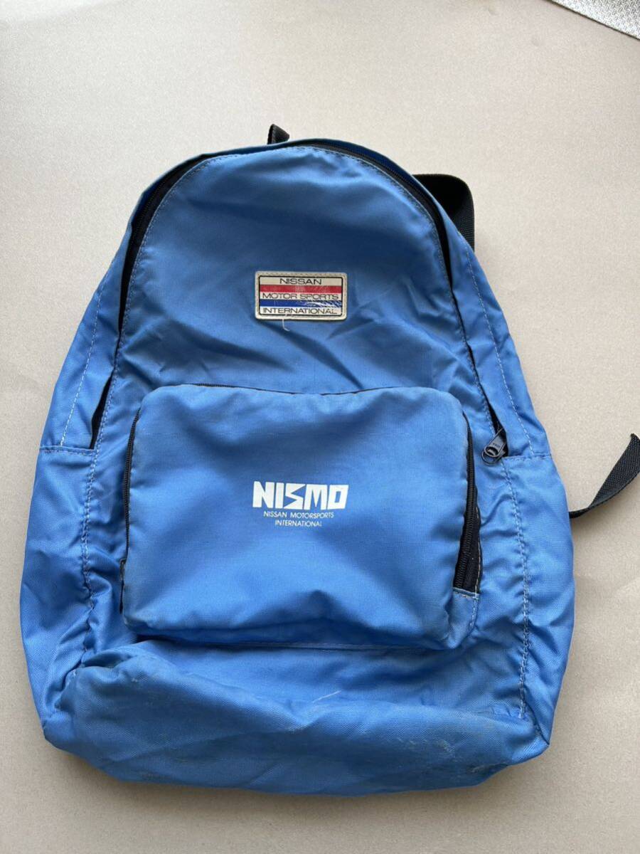 ニスモ NISMO 折りたたみリュック 中古 当時モノ 絶版 おまけ付き