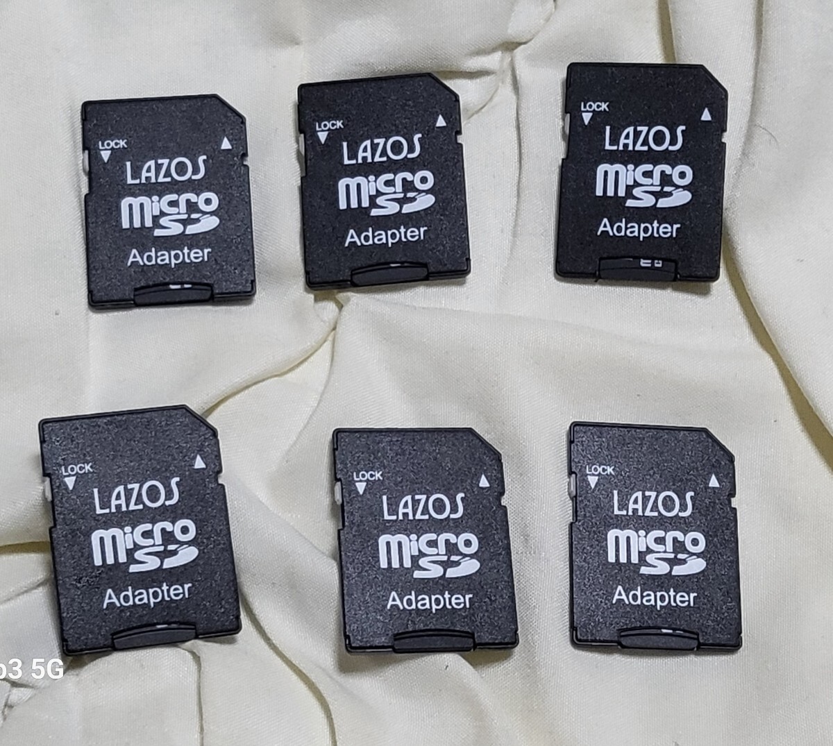 LAZOS microSDカード 32GB 6枚セット 中古品の画像2