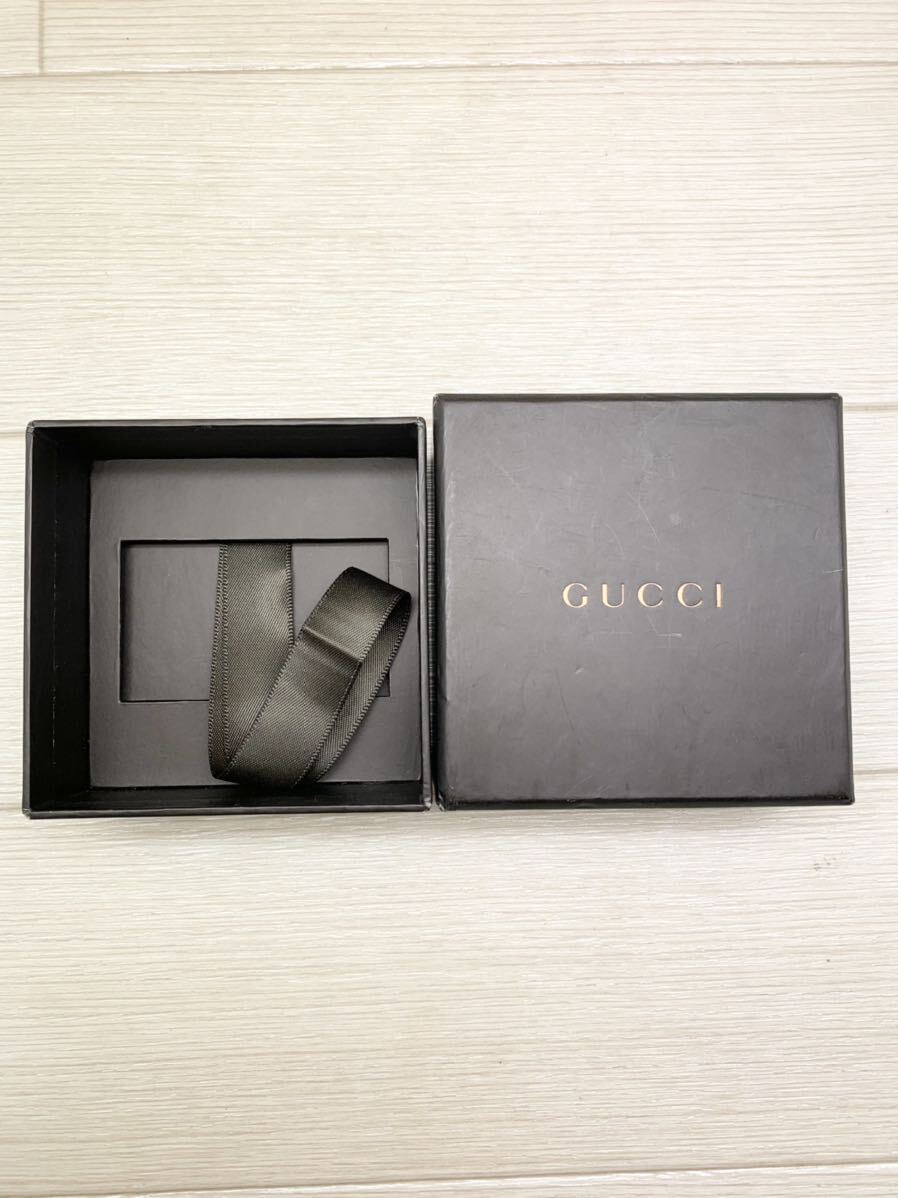 ★GUCCI★ グッチ アクセサリーケース アクセサリーポーチ 保存袋 ジュエリーケース 箱付き アクセサリーなし 小物用 ブラウン の画像5