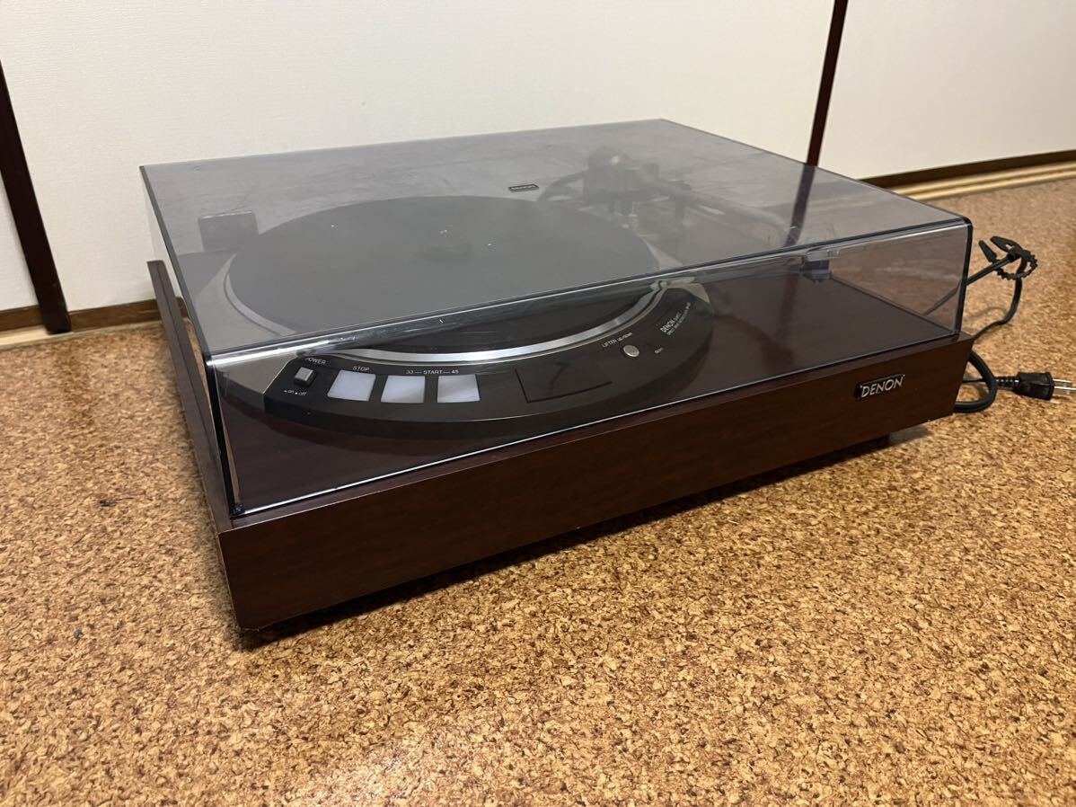 DENON デノン DP-55L ターンテーブル レコードプレーヤー カートリッジ：DENON DL-55搭載_画像6