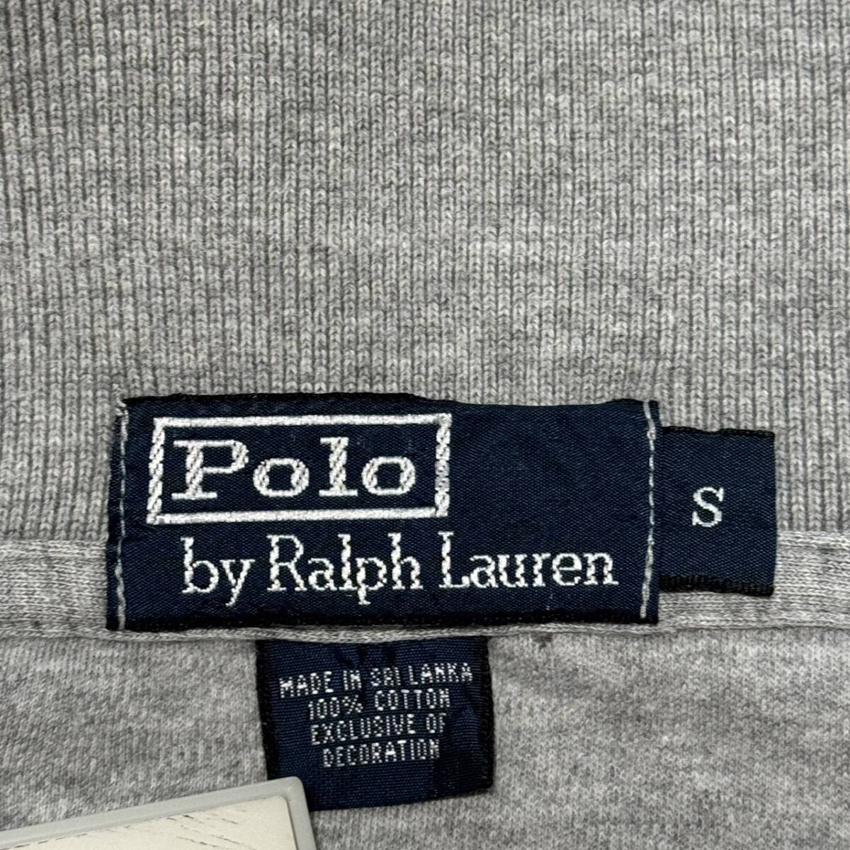  Ralph Lauren рубашка-поло Spo колено вышивка серый Polo