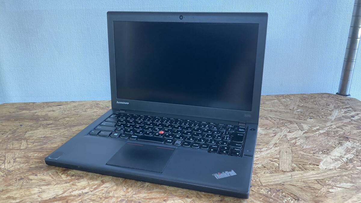 【ジャンク品】Lenovo Thinkpad X240 TP00048A 12.1型 / Core i7-4600U / 8GB RAM / HDDなし（アダプター付）の画像1