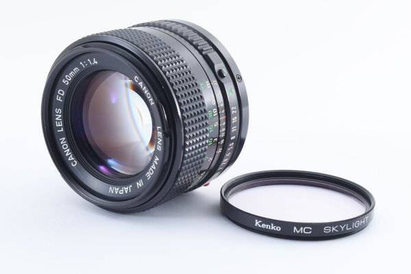 ★薄カビ★ キャノン CANON NEW FD 50mm F1.4 #14619
