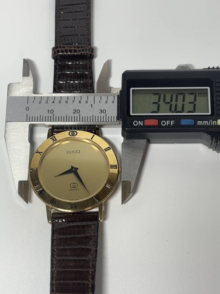 1 jpy ~ operation verification ending Gucci quartz AOO-11