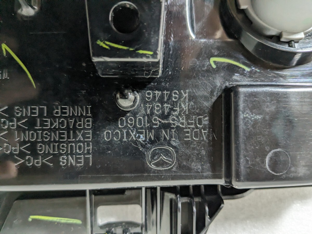 マツダ純正 DMFP/DMEP/DM8P CX-30 LED フロントターンシグナルライト ウインカー 右側 STANLEY W5346 DFR5-51060 棚番SH-278_画像3