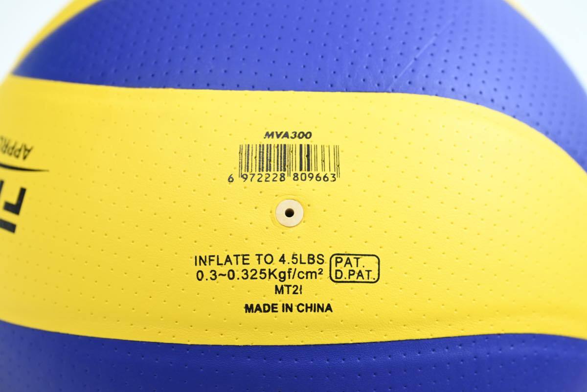6)21.478 美品 バレーボール ハンドポンプ まとめて MIKASA? FIVB MVA300 PRO MODEL / Runleaps OFFICIAL SIZE&WEIGHT / モルランの画像5