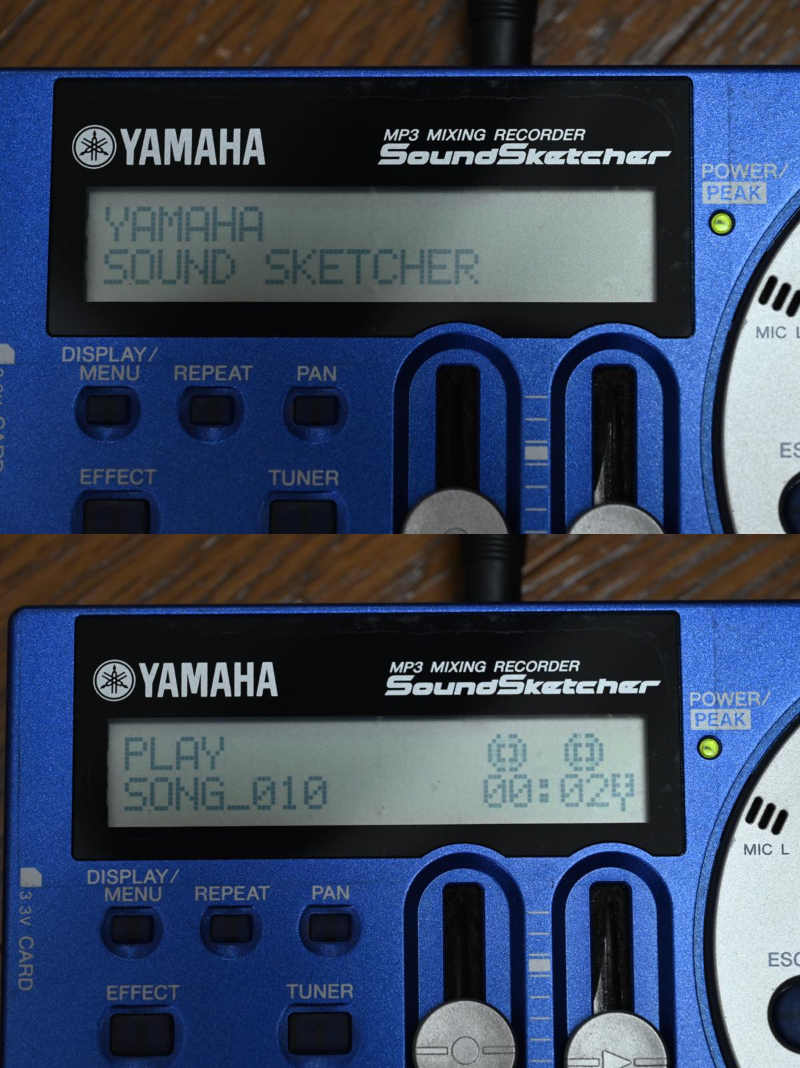 6)21.485 YAMAHA MP3 MIXING RECORDER Sound Sketcher SH-01 サウンドスケッチャー