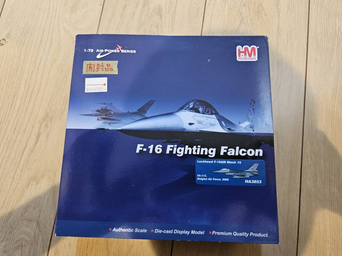 ホビーマスター】HA3853 F-16AM Belgian Air Force 1 Sqn, #FA-117, Belgium, 2008(*若干難あり) - 軍用機 ホビーマスター】HA3853 F-16AM Belgian Air Force 1 Sqn, #FA-117, Belgium, 2008(*若干難あり) - 軍用機