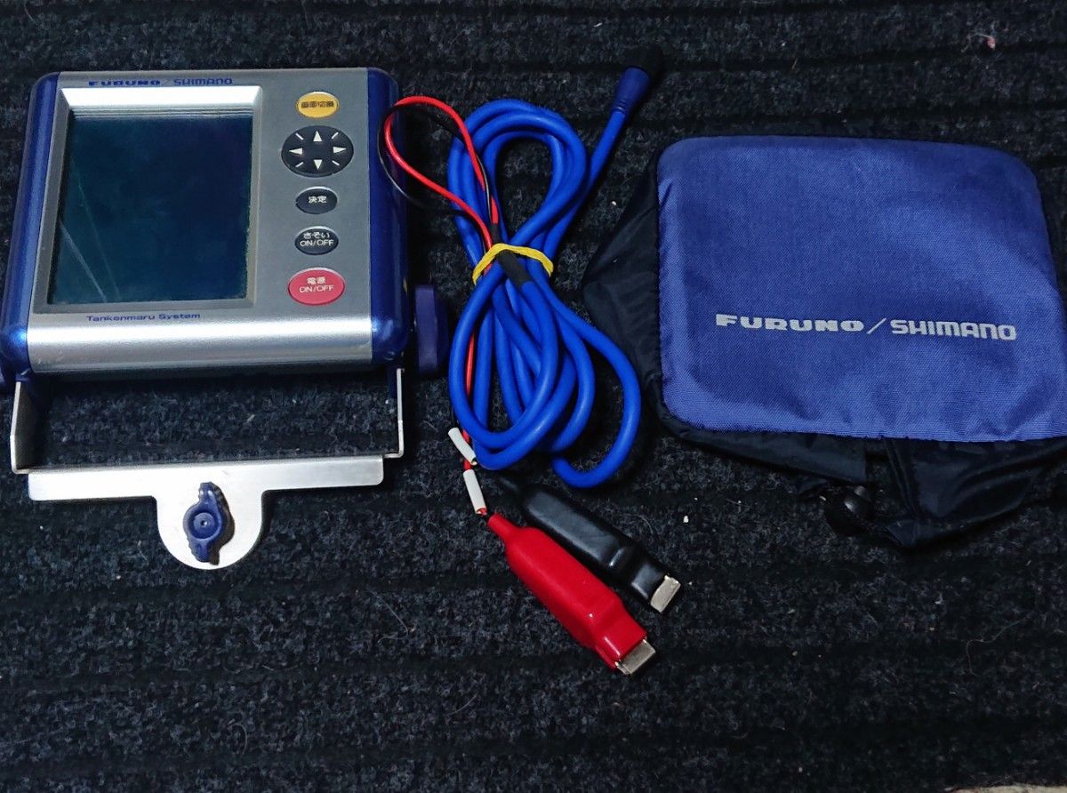 シマノ 初代白黒探見丸 魚群探知機 別売りの電源ケーブルTK-022C シマノ 初代白黒探見丸 魚群探知機 別売りの電源ケーブルTK-022C