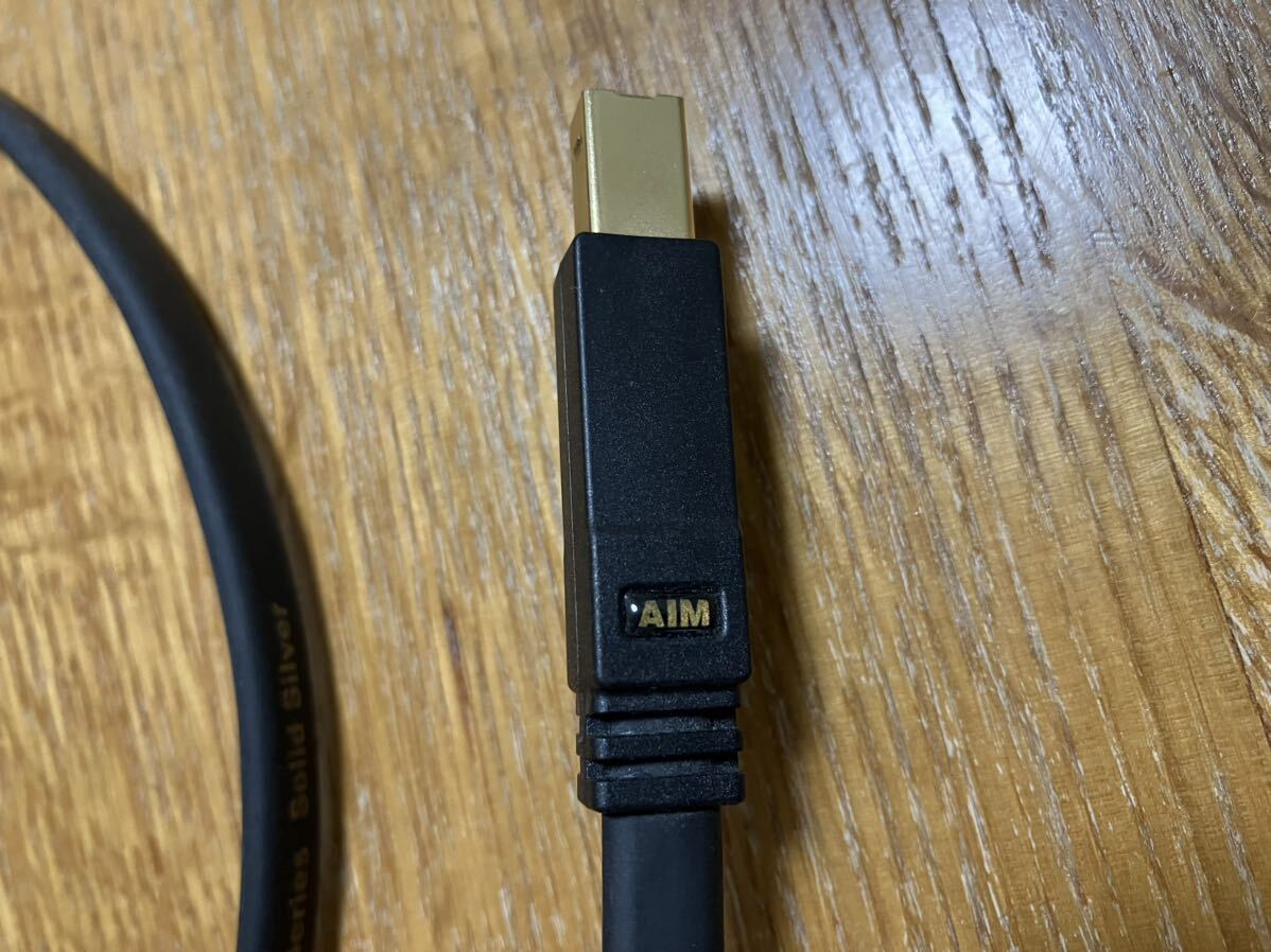 【美品】AIM SHIELDIO UA3 1.0m オーディオ用USBケーブルの画像3