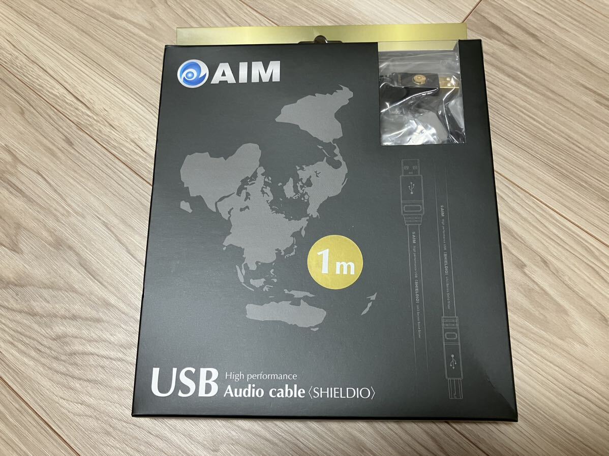 【美品】AIM SHIELDIO UA3 1.0m オーディオ用USBケーブルの画像6