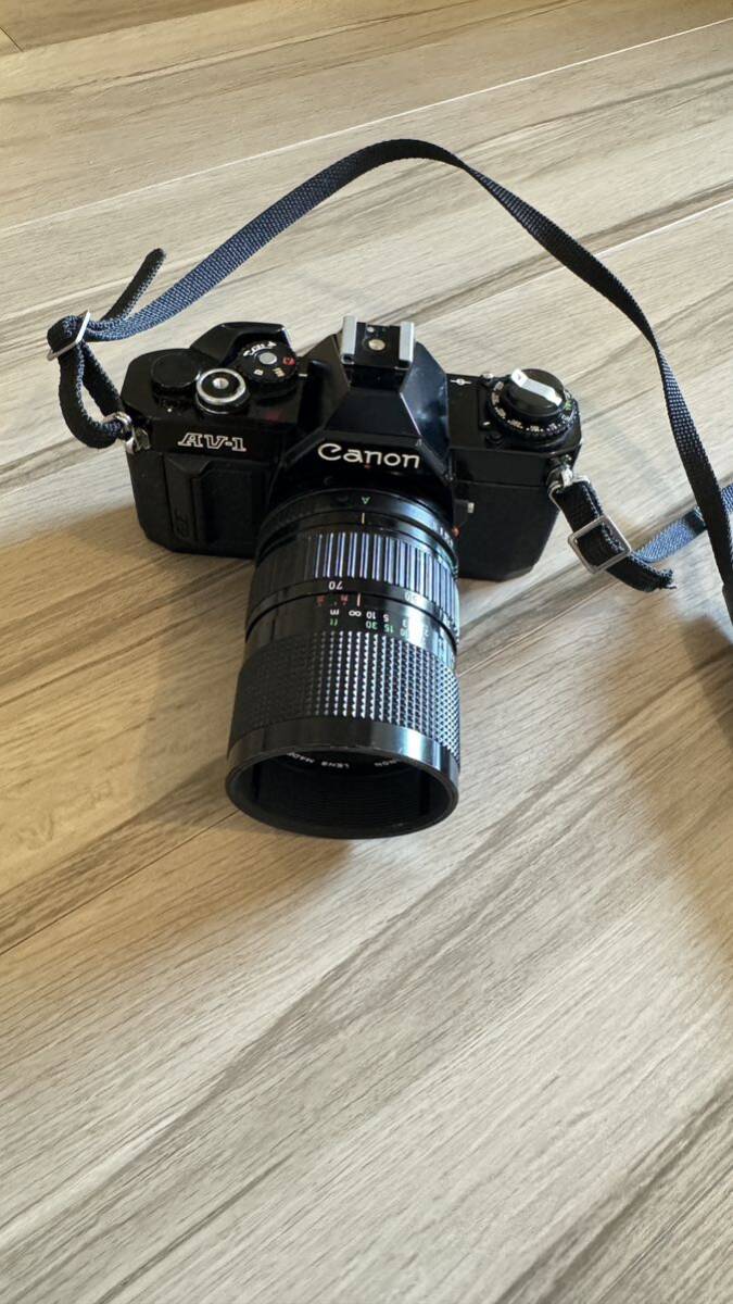 CANON AV-1 フィルムカメラ 35mm 一眼レフカメラ キャノン）