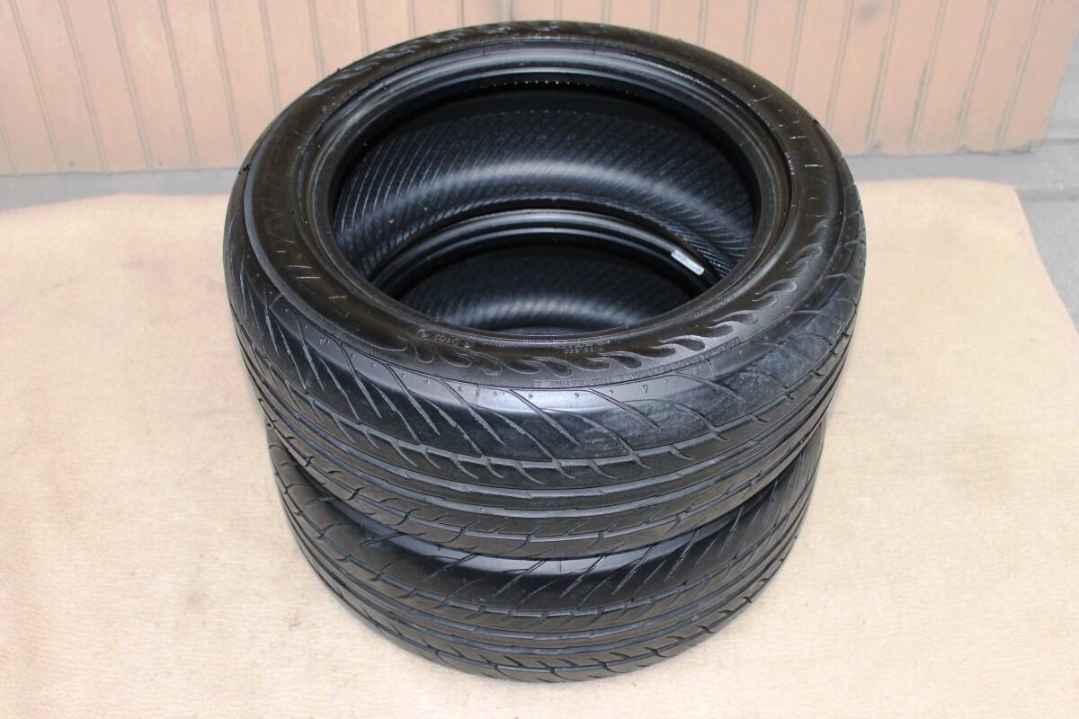 ★中古 バリ山 ファイナリスト 595エボ 195/50R15 195/50-15 82V 15インチ 夏タイヤ ２本セット 2022年製造 ドリフト サーキット AE86に★の画像1