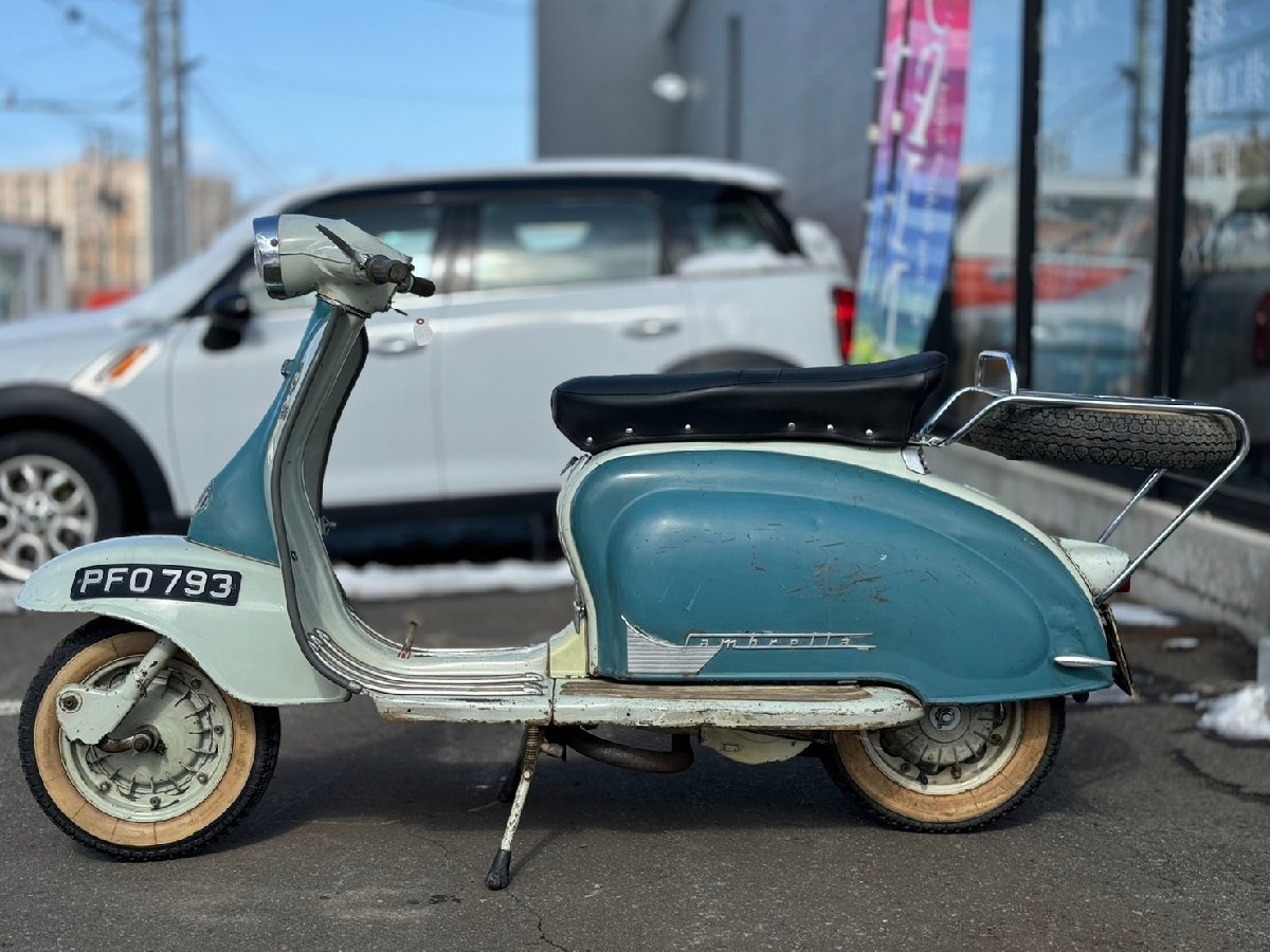 ★ 超希少! エンジン絶好調! 1960年 Lambretta ランブレッタ Series2 シリーズ2 LI150 version2 2型 12V化 CDI化 キャブO/H済 札幌発の画像5