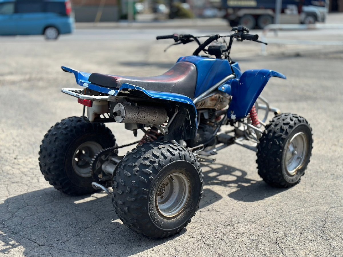 ●YAMAHA ヤマハ YFS200 3JM 2XJ バギー 4輪バギー ATV 部品欠品有 オフロード 部品取り レストアベース 札幌発 検索（ YF200_画像5