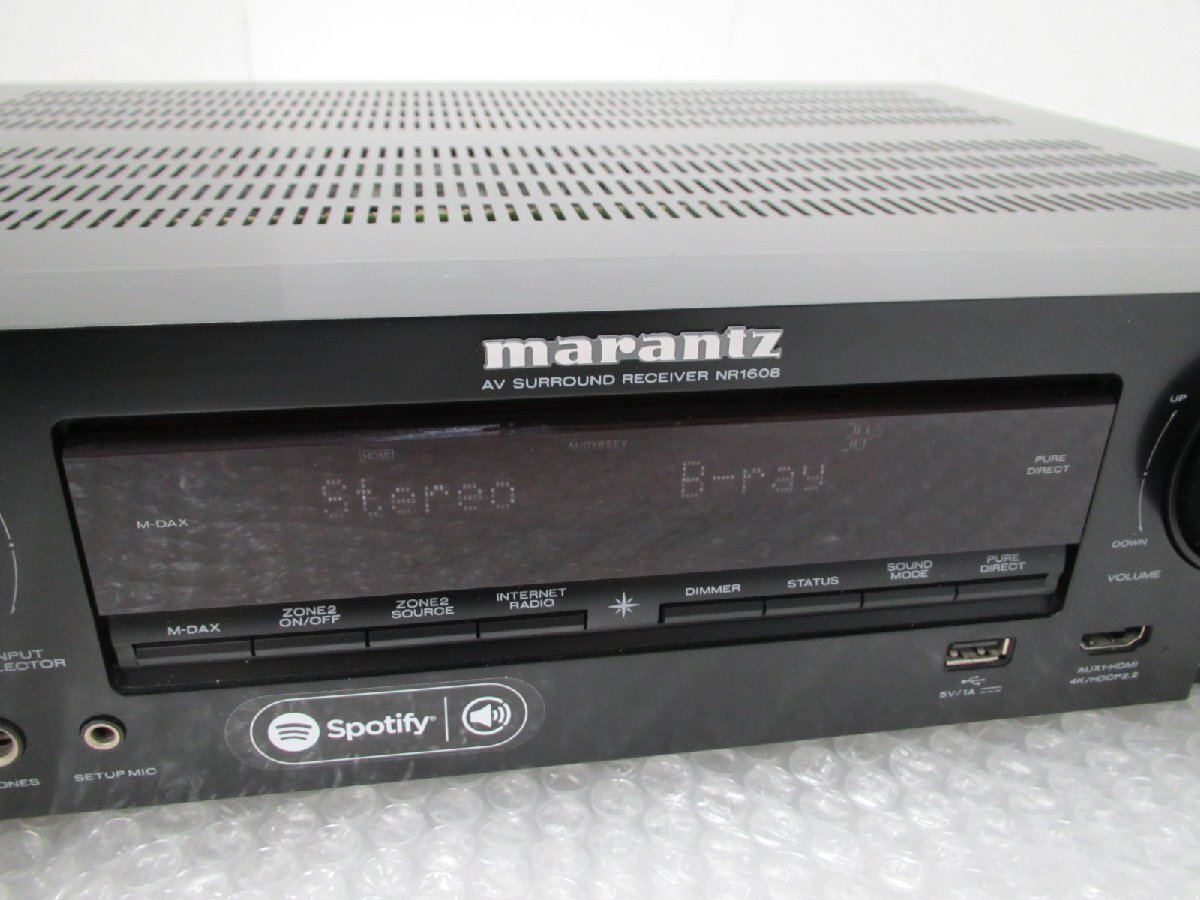 #* marantz NR1608 Marantz 7.1ch AV Surround receiver operation goods AV amplifier 
