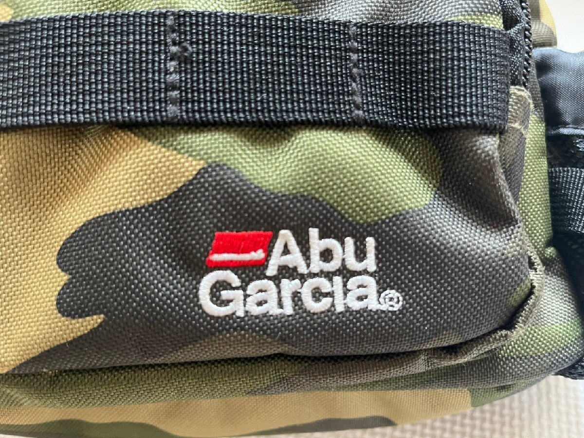 ■ 美品 Abu Garcia アブガルシア ウエストバッグ カモカラー ヒップバッグ 釣具 ★_画像10