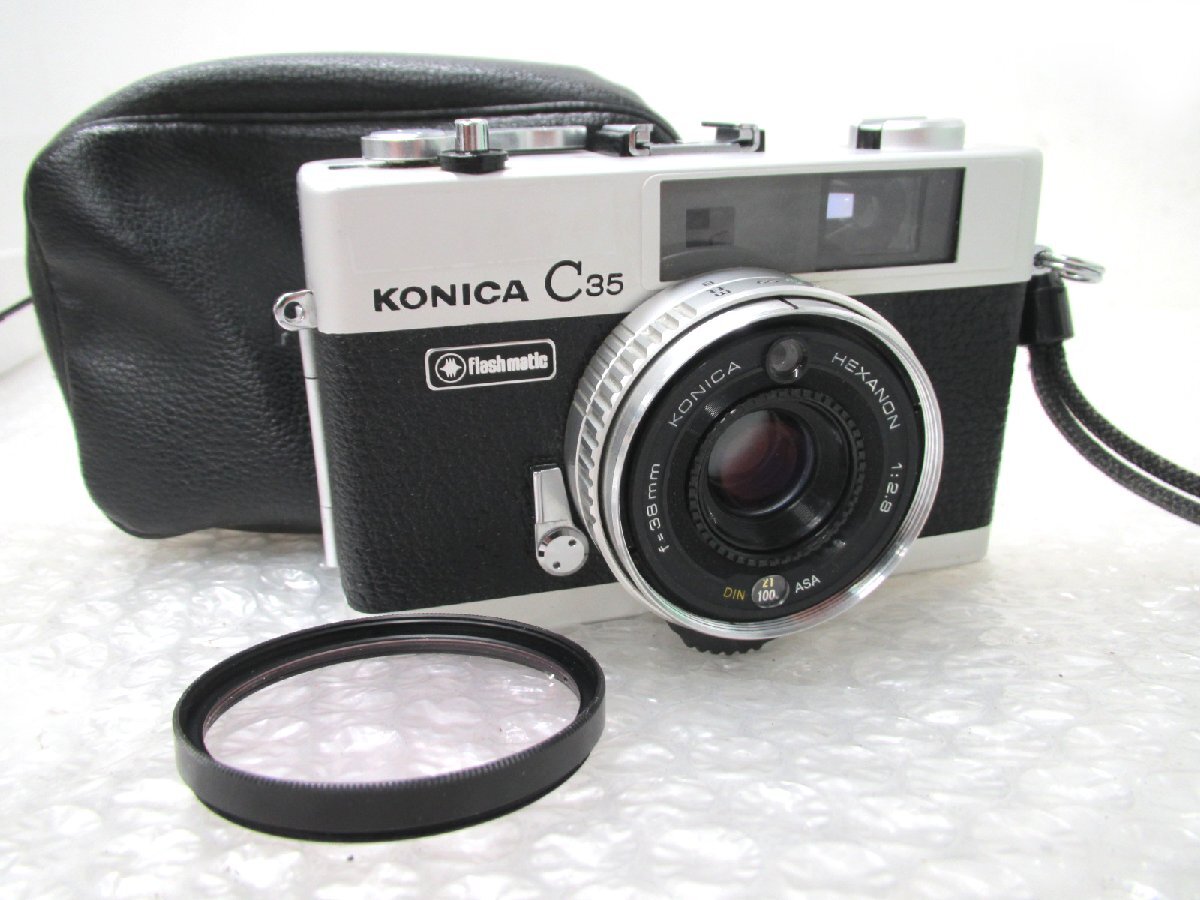 ■◆ KONICA C35 flashmatic コニカ レンジファインダー フィルムカメラの画像1