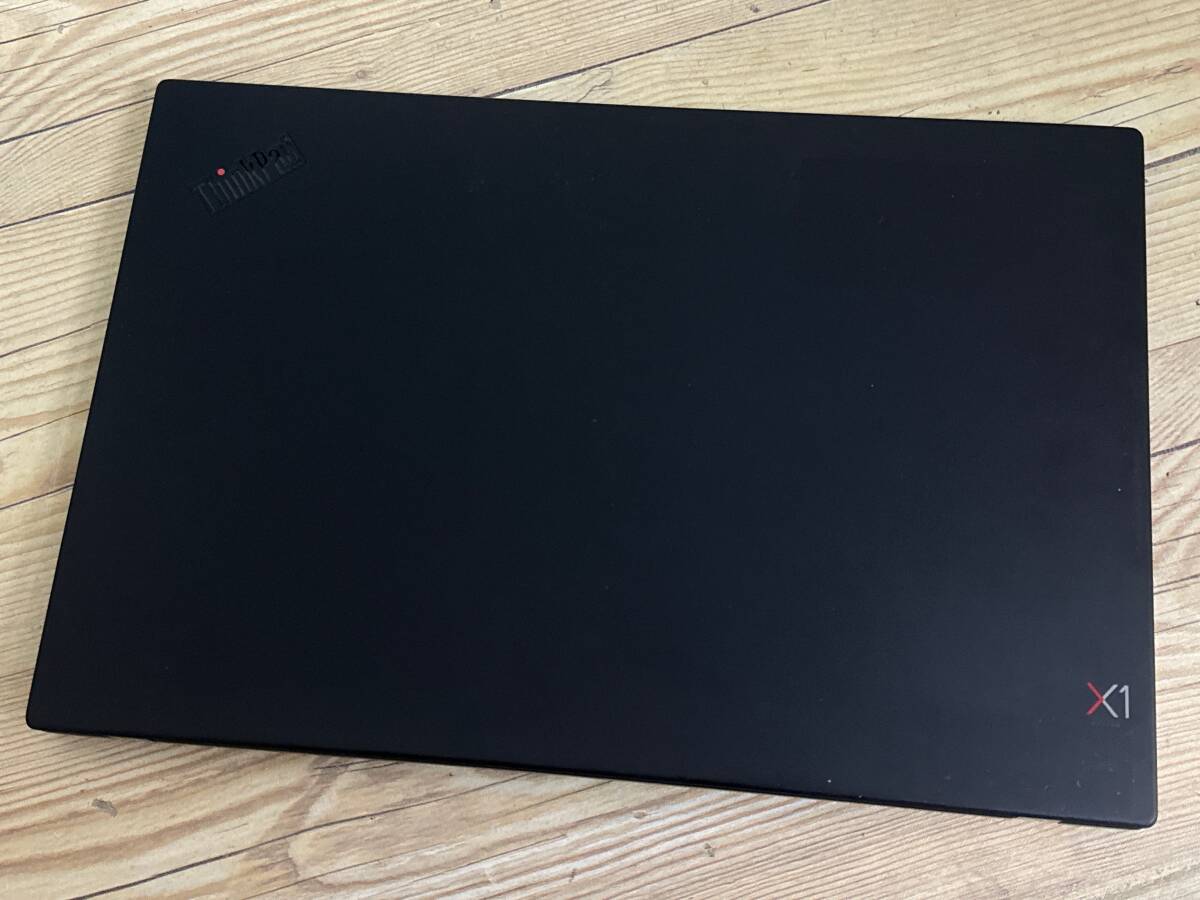 【良品】Lenovo ThinkPad X1 Carbon [8世代 Core i5(8250U) 1.6GHz/RAM:8GB/SSD:256GB/14インチ]Windowsd 11 動作品_画像6