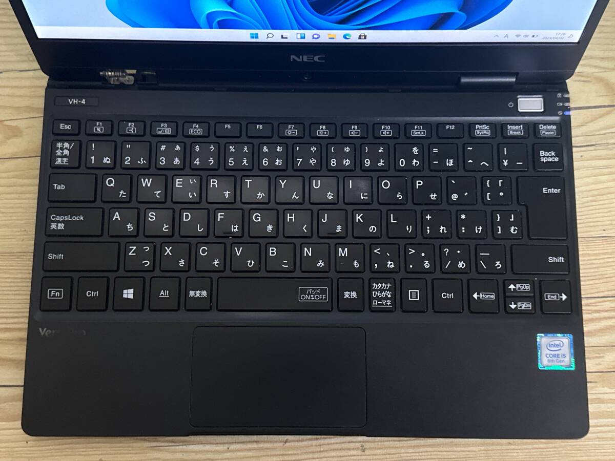 【動作OK♪】NEC VersaPro VKT13H-4[ore i5-8200Y 1.3GHz/RAM:8GB/SSD:256GB/12.3インチ]Windows11 タブレットPC 動作品_画像1