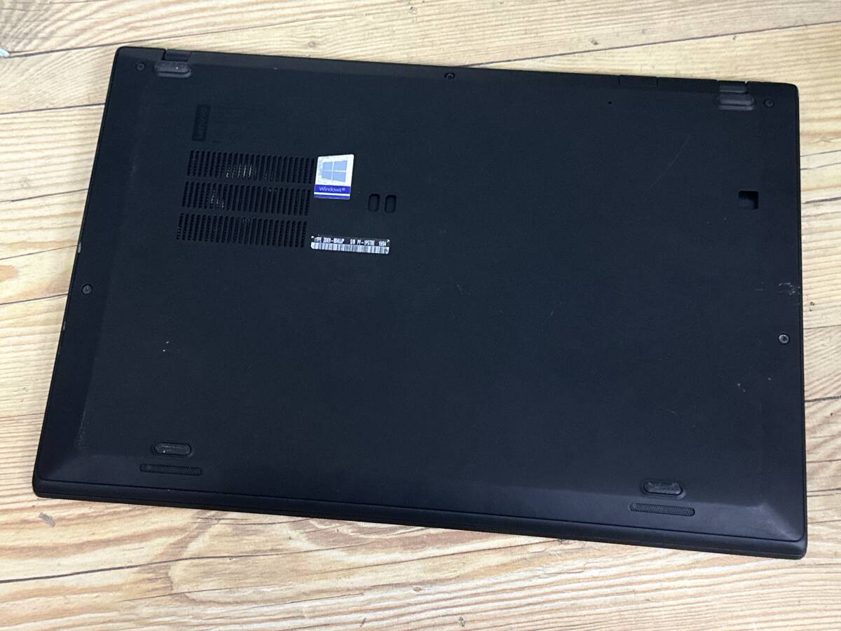 【良品♪】Lenovo ThinkPad X1 Carbon [8世代 Core i5(8250U) 1.6GHz/RAM:8GB/SSD:256GB/14インチ]Windowsd 11 動作品の画像3