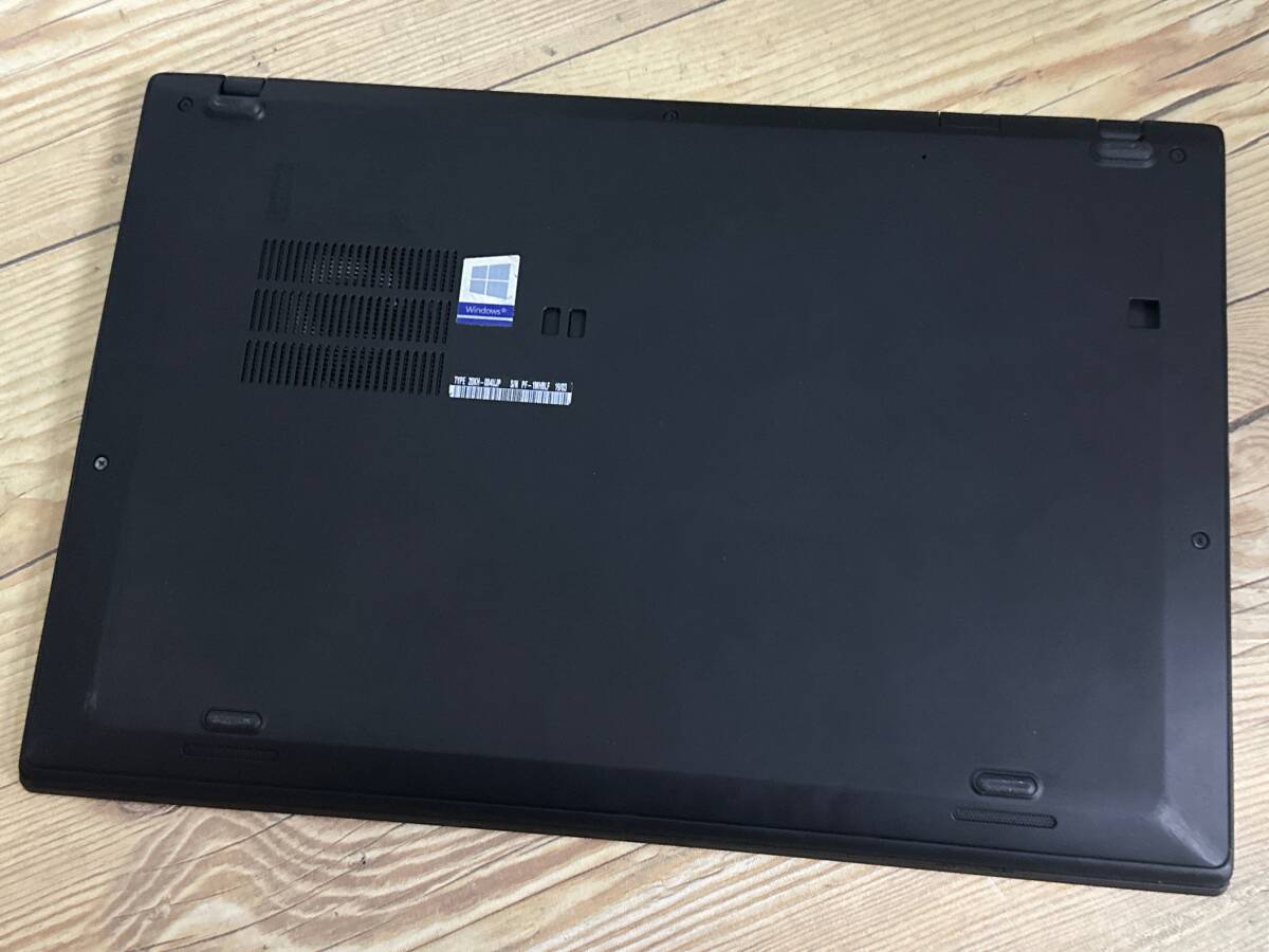 【美品♪】Lenovo ThinkPad X1 Carbon [8世代 Core i5(8250U) 1.6GHz/RAM:8GB/SSD:256GB/14インチ]Windowsd 11 動作品_画像6