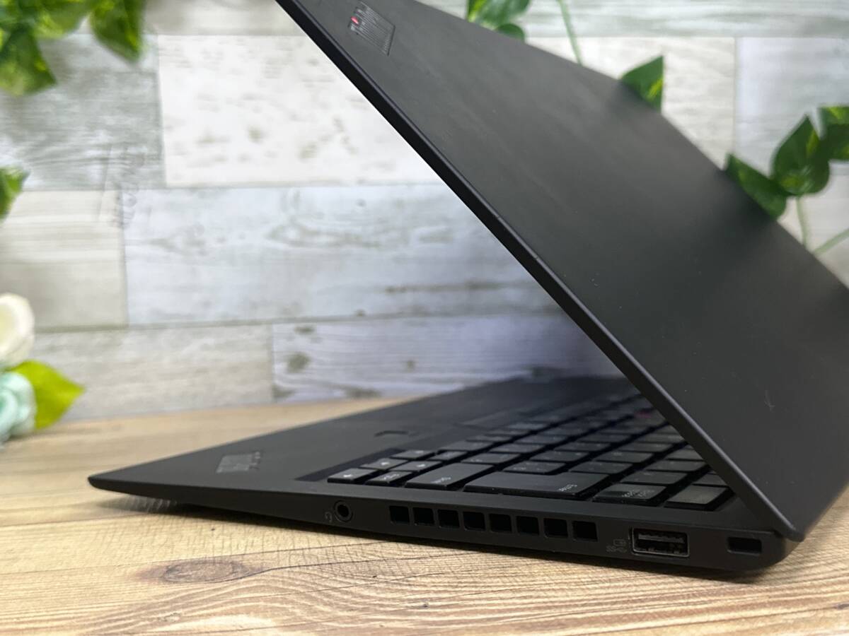 【動作OK♪】Lenovo ThinkPad X1 Carbon [8世代 Core i5(8250U) 1.6GHz/RAM:8GB/SSD:128GB/14インチ]Windowsd 11 動作品_画像6