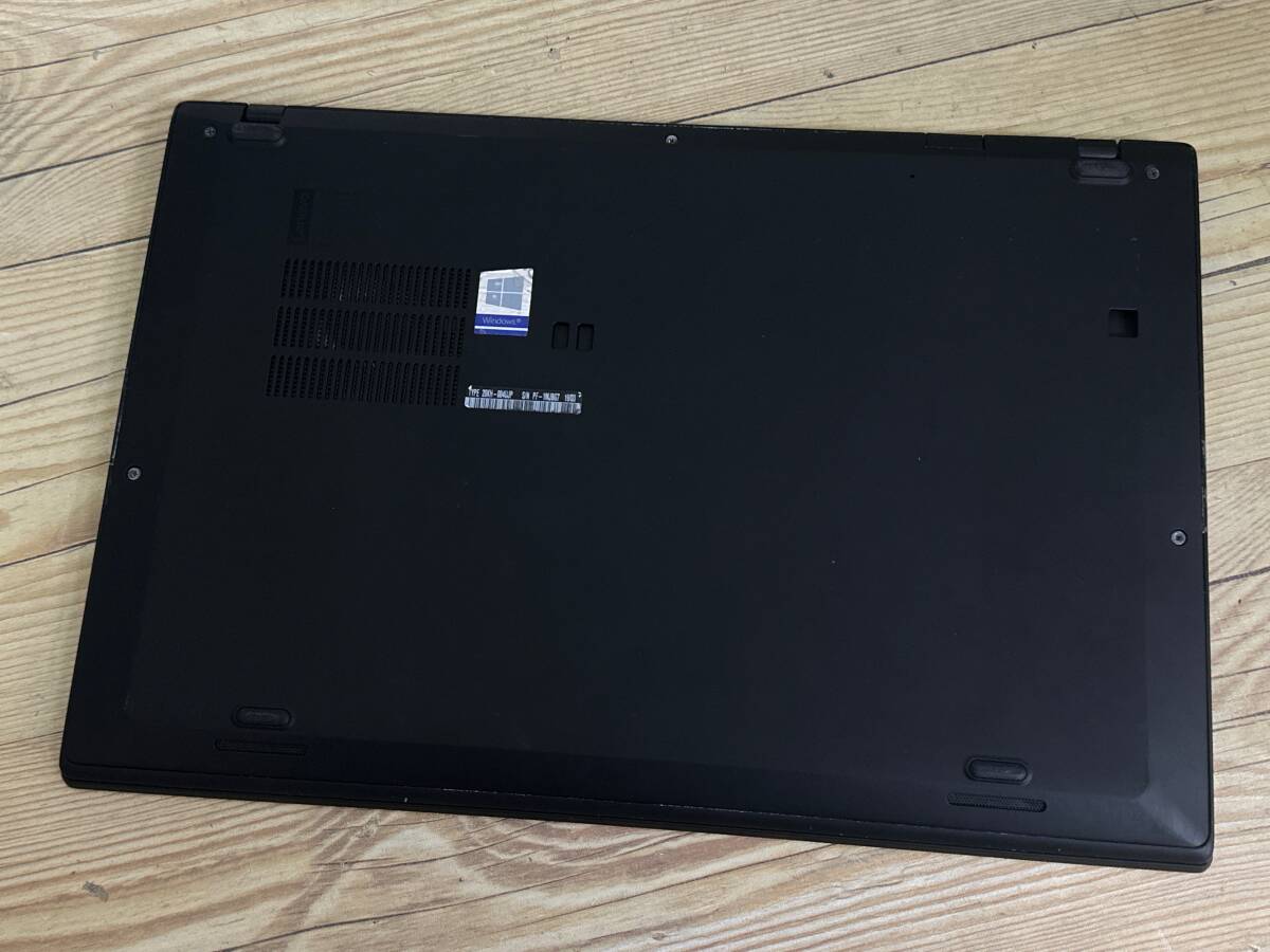 【良品♪】Lenovo ThinkPad X1 Carbon [8世代 Core i5(8250U) 1.6GHz/RAM:8GB/SSD:256GB/14インチ]Windowsd 11 動作品_画像6