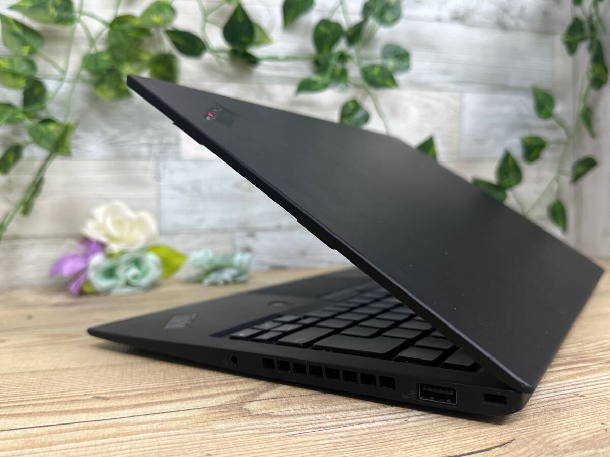 【良品♪】Lenovo ThinkPad X1 Carbon [8世代 Core i5(8250U) 1.6GHz/RAM:8GB/SSD:256GB/14インチ]Windowsd 11 動作品の画像3