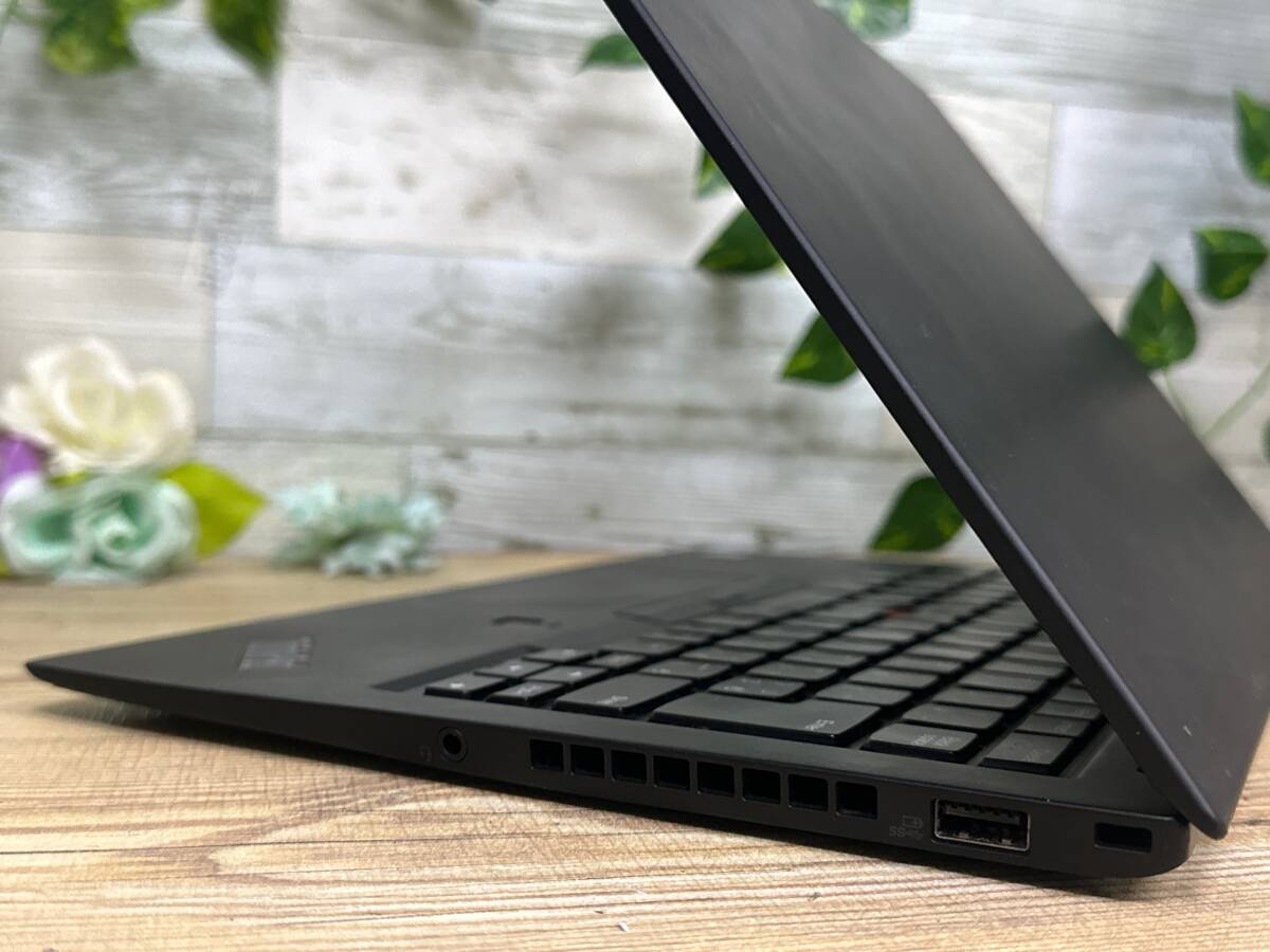 【美品♪】Lenovo ThinkPad X1 Carbon [8世代 Core i5(8250U) 1.6GHz/RAM:8GB/SSD:256GB/14インチ]Windowsd 11 動作品の画像3