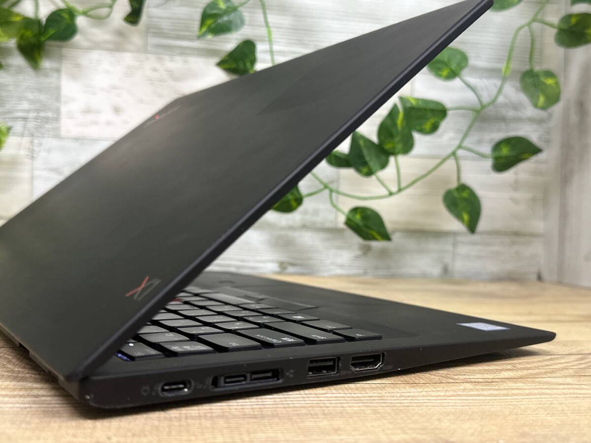 【良品♪】Lenovo ThinkPad X1 Carbon [8世代 Core i5(8250U) 1.6GHz/RAM:8GB/SSD:256GB/14インチ]Windowsd 11 動作品の画像4